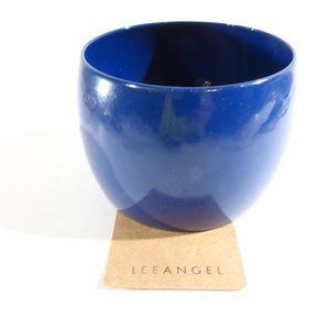 Lee Angel Neiman Marcus Navy Enamel Wide Bubble Bracelet NWT $245